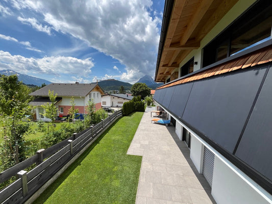 Blendung Solarmodule Balkon Phytonics Anti-Glare Anti-Blend